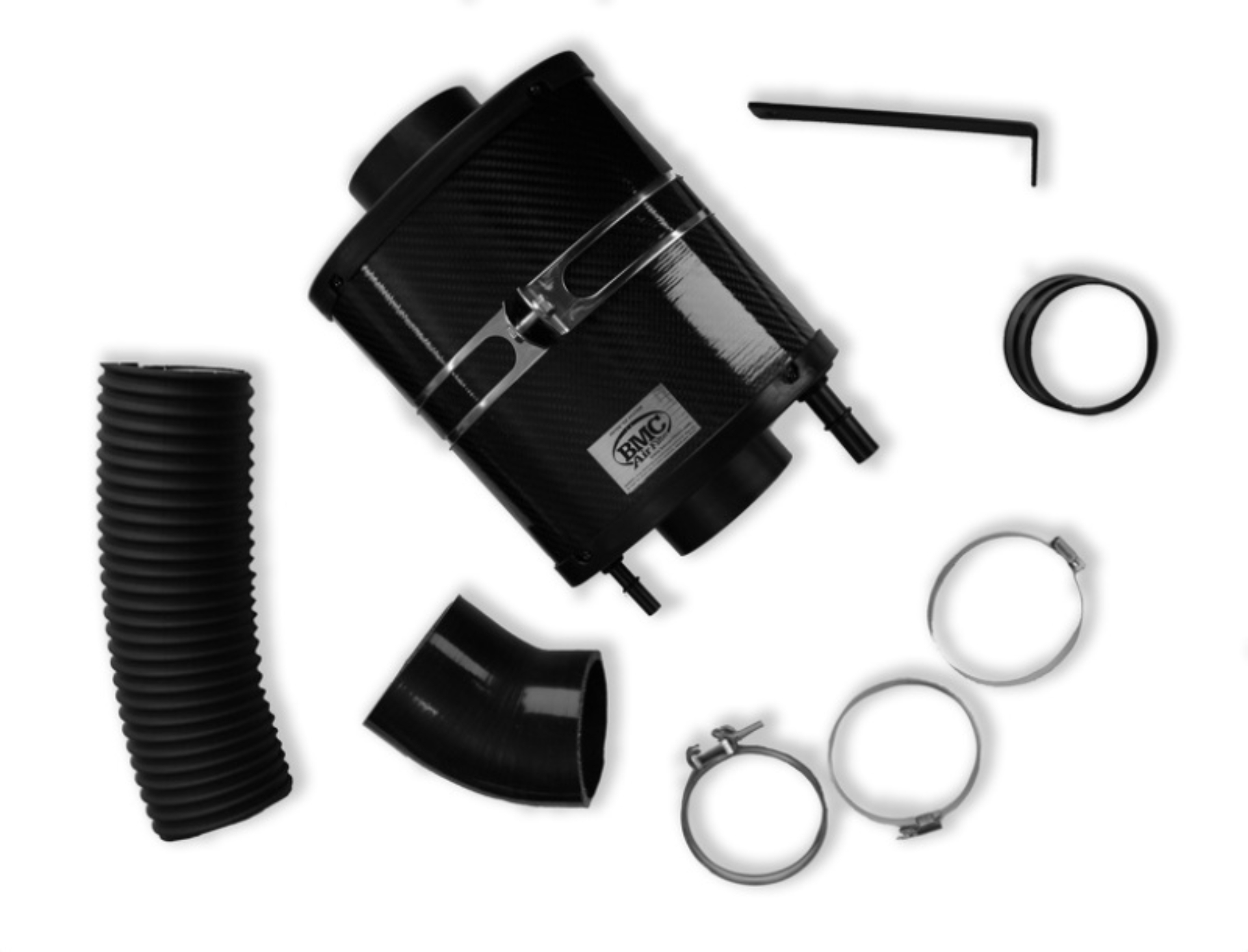 Picture of BMC 2016 Fiat 124 Abarth 1.4L Oval Trumpet Airbox Kit