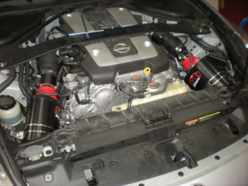 Picture of BMC 09+ Nissan 370Z 3.7L V6 Oval Trumpet Airbox Kit