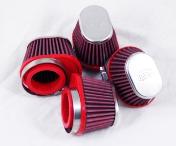 Picture of BMC Conical Carburetor Filter w/Carbon Top - Right 55MM