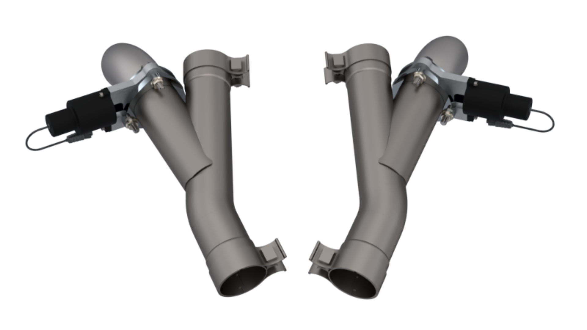 Picture of QTP 2012-2022 Jeep Grand Cherokee SRT Trackhawk Dodge Durango SRT QTP Aggressor Cutout Pipes