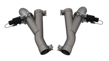 Picture of QTP 2012-2022 Jeep Grand Cherokee SRT Trackhawk Dodge Durango SRT QTP Aggressor Cutout Pipes
