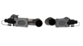 Picture of QTP 2011-2023 Dodge Challenger, Charger & Chrysler 300C 5.7L QTP Aggressor Cutout Pipes