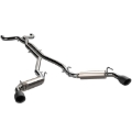 Picture of QTP 2014-2015 Chevrolet Camaro SS 6.2L QTP AR3 Cat Back Black Tips