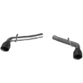 Picture of QTP 2014-2015 Chevrolet Camaro SS QTP Eliminator Axle Back Black Tips