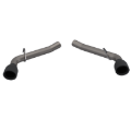 Picture of QTP 2010-2013 Chevrolet Camaro SS QTP Eliminator Axle Back Black Tips
