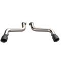 Picture of QTP 2016-2024 Chevrolet Camaro SS QTP Eliminator Axle Back Black Tips