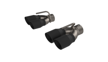 Picture of QTP 2015-2023 Dodge Challenger 6.2/6.4L QTP Black Quad Tip Adapter