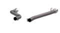 Picture of QTP 2016-2024 Chevrolet Camaro SS QTP Eliminator Axle Back