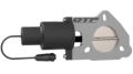 Picture of QTP 2.25in Bolt-On QTEC Electric Cutout Valve - Single
