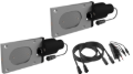 Picture of QTP Bolt-On QTEC Dual Low Profile Oval Electric Cutout Valves - Pair