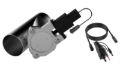Picture of QTP 3.5in Bolt-On QTEC Electric Cutout Valve - Single