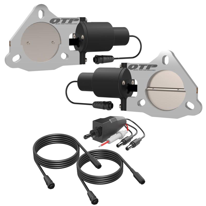 Picture of QTP QTEC Electric Valves Exhaust Cutouts - QTEC60
