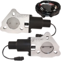 Picture of QTP 2.5in Bolt-On QTEC Dual Electric Cutout Valves - Pair