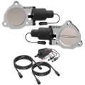 Picture of QTP 3.5in Bolt-On QTEC Dual Electric Cutout Valves - Pair