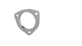 Picture of QTP 2.5in Weld-On QTEC 3 Bolt Flange