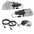 Picture of QTP 2.25in Bolt-On QTEC Dual Electric Cutout Valves - Pair