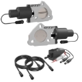 Picture of QTP 2.5in Bolt-On QTEC Dual Electric Cutout Valves - Pair