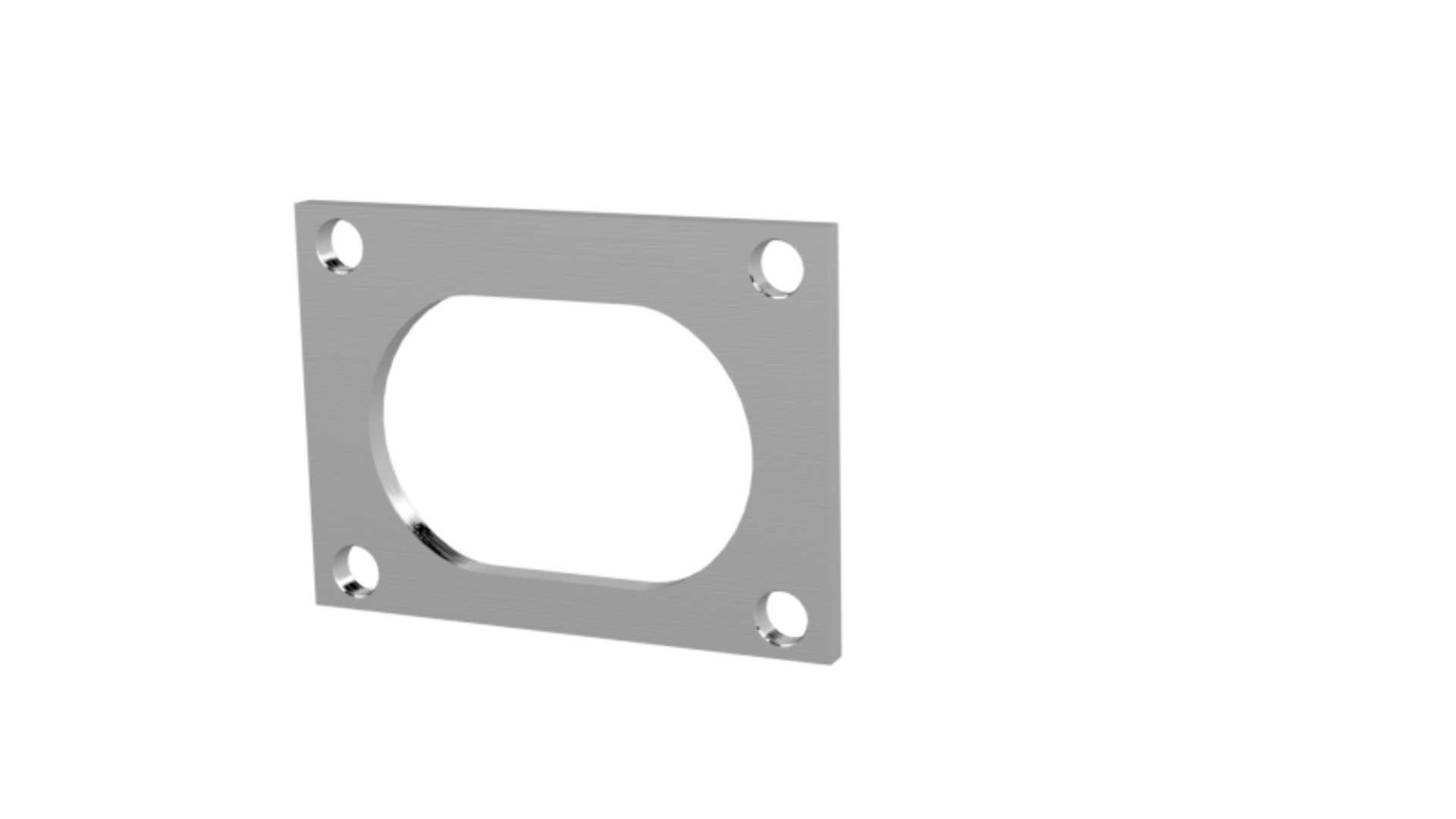 Picture of QTP Low Profile Weld-On QTEC Low Profile 4 Bolt Flange