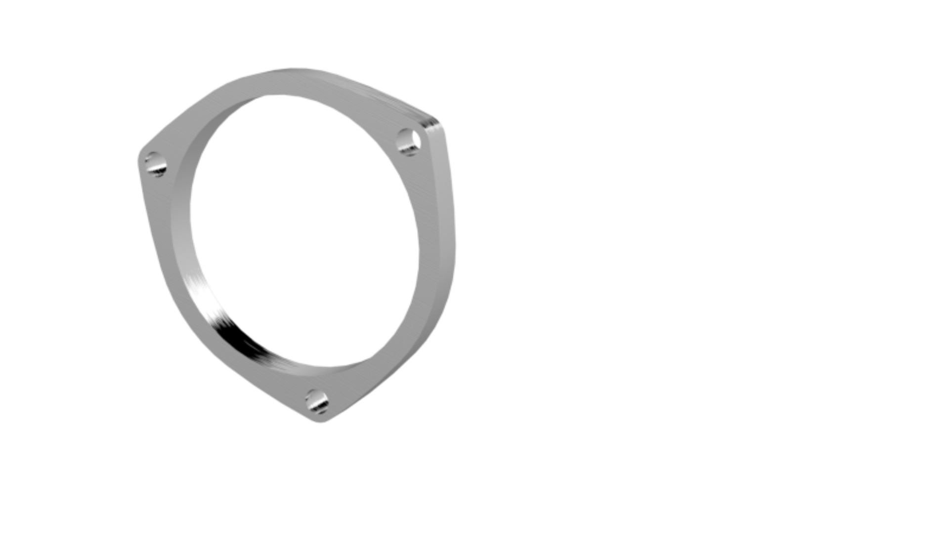 Picture of QTP 4in Weld-On QTEC 3 Bolt Flange