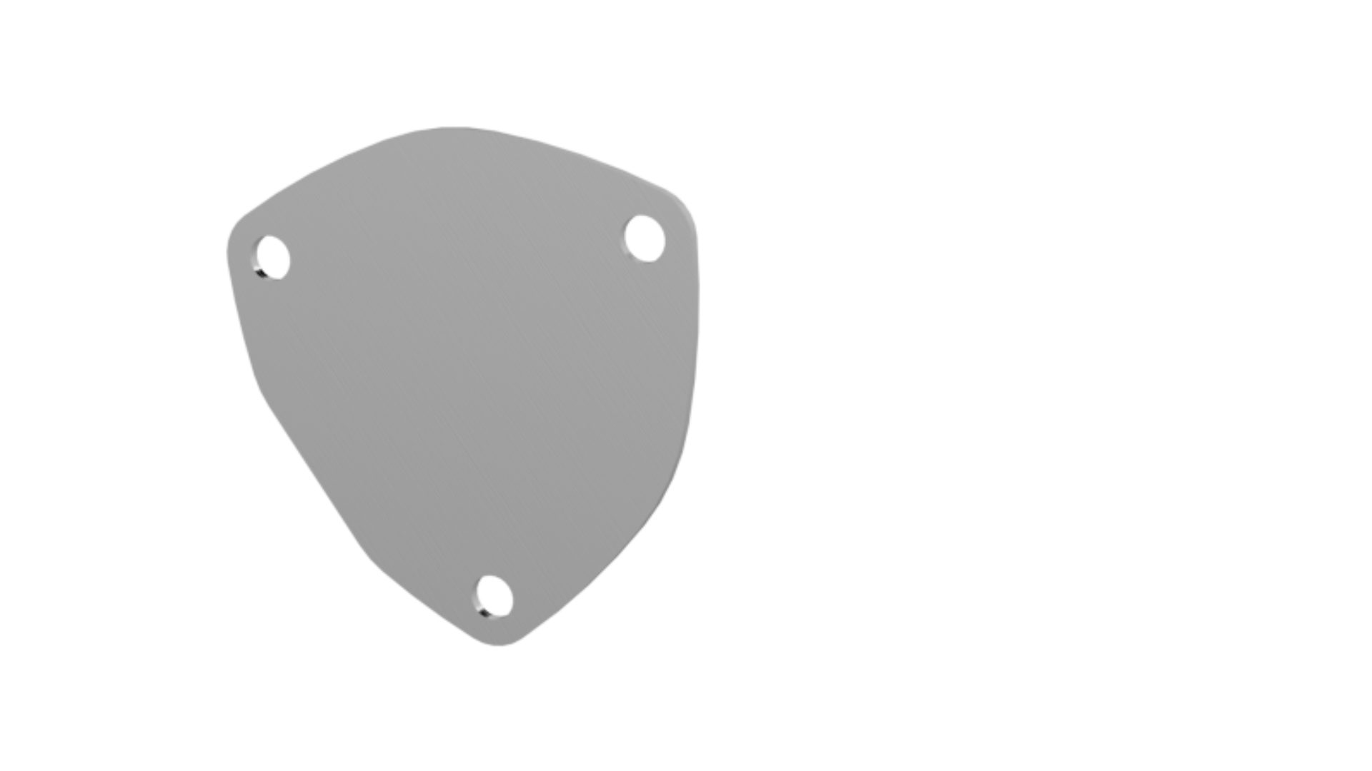 Picture of QTP 3.5in Bolt-On QTEC 3 Bolt Cover Plate