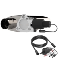 Picture of QTP 3in Weld-On 304SS Reverse Screamer Muffler w/Bolt-On QTEC Electric Cutout