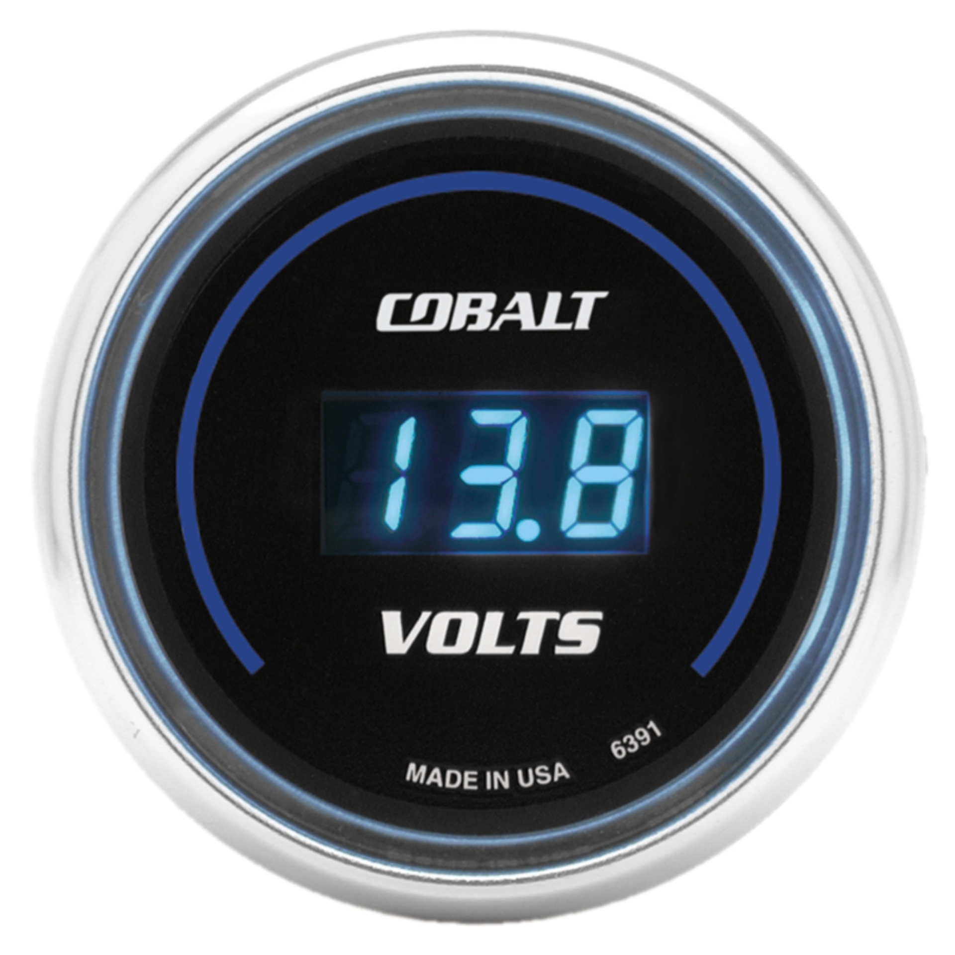 Picture of Autometer Cobalt 52mm Digital Voltmeter 8-19 Volts Gauge