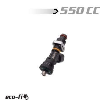 Picture of BLOX Racing Eco-Fi Street Injectors 550cc/min w/1/2in Adapter Honda B/D/H Series (Single Injector)