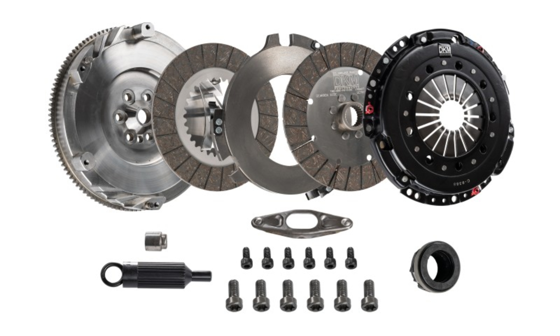 Picture of DKM Clutch BMW F22/F23 M 235i MS Organic Twin Disc Clutch Kit w/Flywheel (660 ft/lbs Torque)