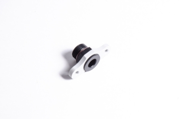 Picture of Radium Engineering Nissan VQ FPD Adapter (8AN ORB / 11mm Bore / 42mm Spacing / M6)