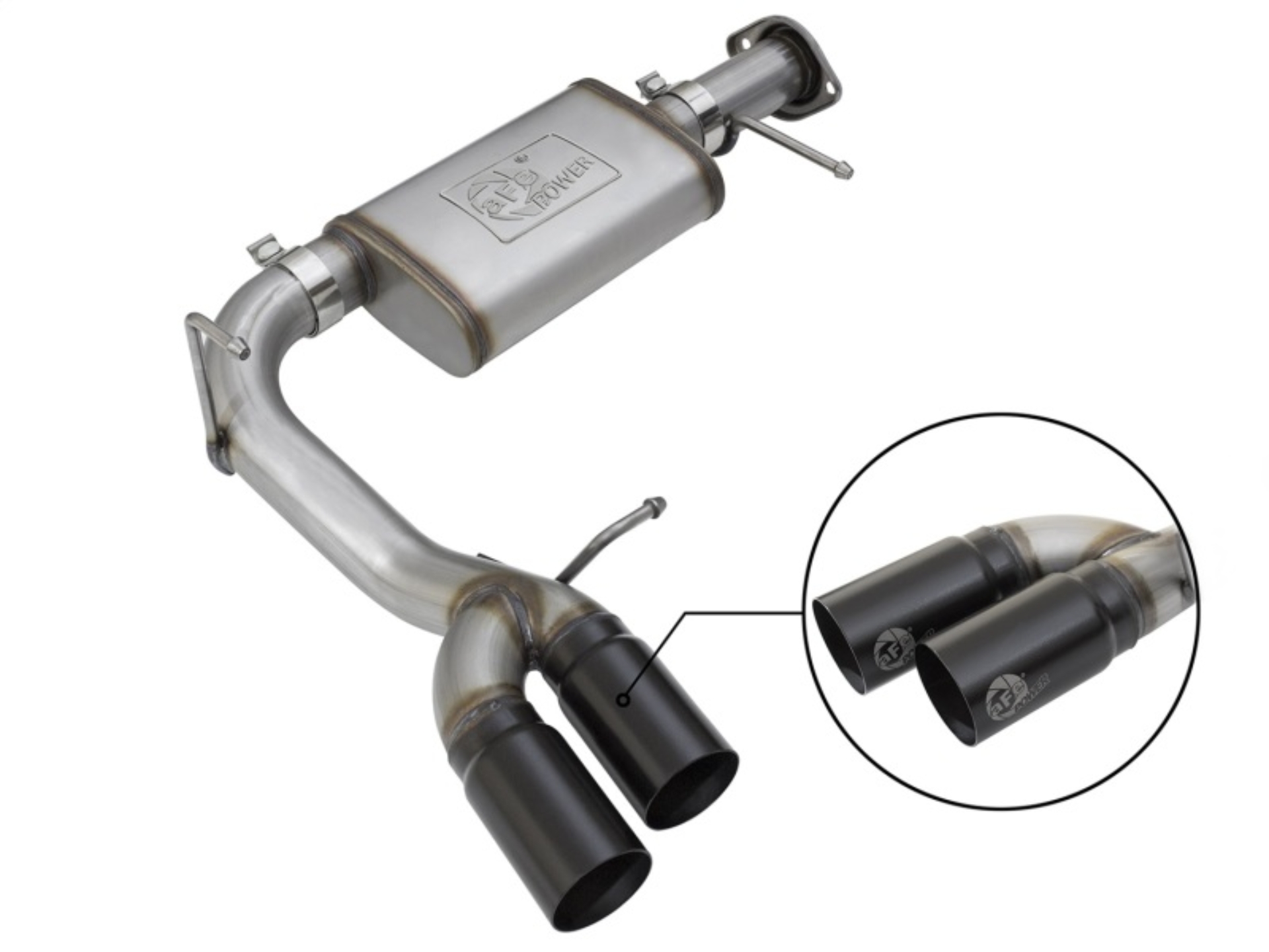 Picture of aFe MACH Force-Xp 3in 409 SS Cat-Back Exhaust w/ Black Tips 17-18 GM Colorado/Canyon V6-3.6L