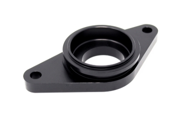 Picture of Torque Solution Tial Black Blow Off Valve Adapter: 02-07 Subaru WRX / 04-18 STI