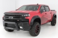 Picture of Bushwacker 19-21 Chevrolet Silverado 1500 Pocket Style Flares 4pc - Black