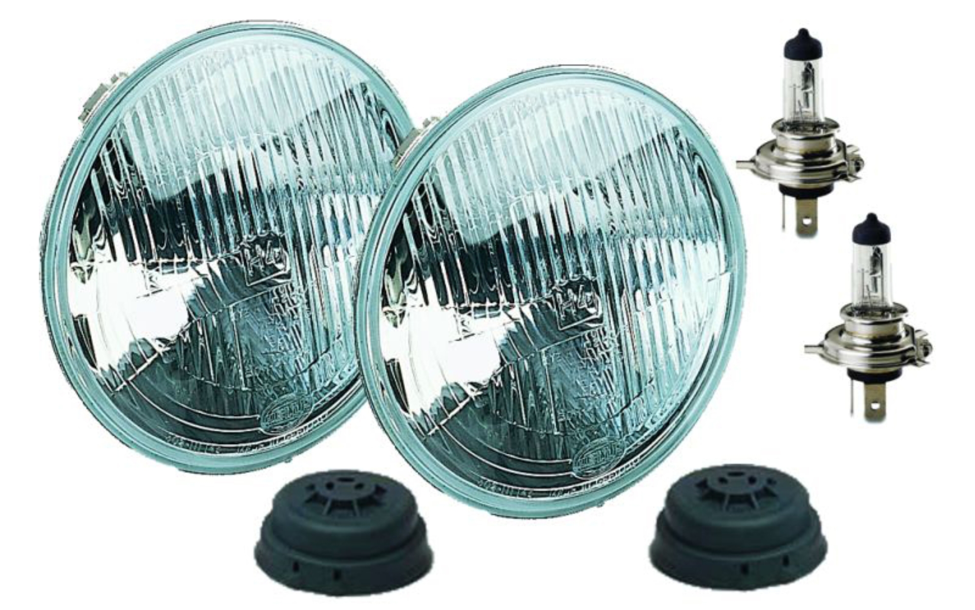 Picture of Hella Vision Plus 7 inch 165mm H4 12V ECE  Head Lamp Kit