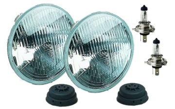 Picture of Hella Vision Plus 7 inch 165mm H4 12V ECE  Head Lamp Kit