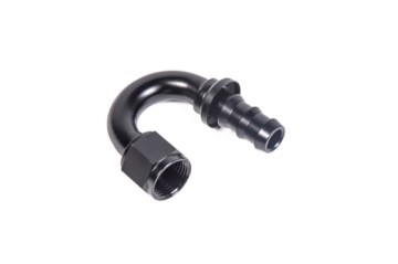 Picture of Radium Engineering 180 Degree 10AN Pushlok Hose End Fitting