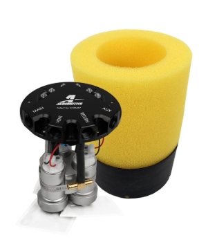 Picture of Aeromotive Fuel Pump - Phantom Trifekta Universal In-Tank - 450lph - 6-10in Depth