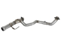Picture of aFe POWER Twisted Steel Y-Pipe 2-1/4in 409 SS Exhaust System 2018 Jeep Wrangler (JL) V6-3.6L