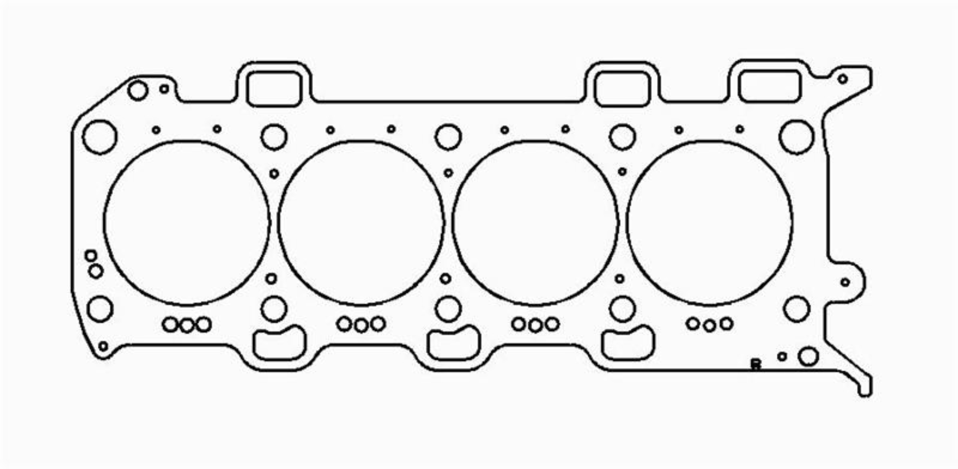 Picture of Cometic 11 Ford Modular 5.0L 94mm Bore .040 Inch MLS Right Side Head Gasket