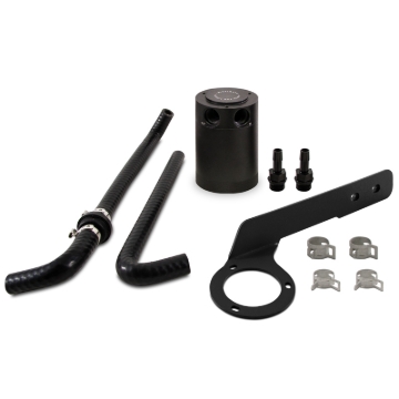 Picture of Mishimoto 2018+ Honda Accord 2.0T Baffled Oil Catch Can PCV Side - Black