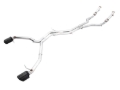 Picture of AWE Tuning Audi B9 RS5 Track Edition Exhaust w/ Diamond Black RS Tips