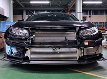 Picture of HKS Intercooler Kit w/o Piping Civic Type R FK8 K20C