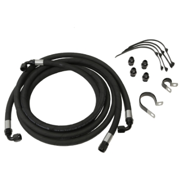 Picture of Fleece Performance 10-12 Cummins w/ 68RE Replacement Transmission Line Kit