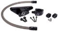 Picture of Fleece Performance 03-07 Manual Transmission Cummins Coolant Bypass Kit w/ SS Braided Line