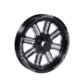 Picture of Fleece Performance Dodge Cummins Dual Pump Spoke Pulley (For Use w/ FPE Dual Pump Bracket) Black