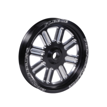 Picture of Fleece Performance Dodge Cummins Dual Pump Spoke Pulley (For Use w/ FPE Dual Pump Bracket) Black
