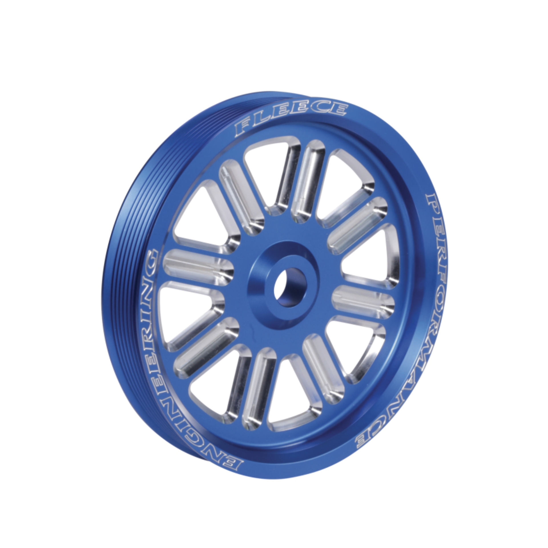 Picture of Fleece Performance FPE Pulleys - FPE-34211-BLU-SPK