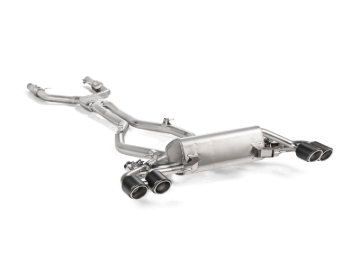 Picture of Akrapovic 17-19 Alfa Romeo Giulia Quadrifoglio Evolution Link Pipe Set (Titanium)
