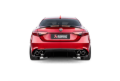 Picture of Akrapovic 17-19 Alfa Romeo Giulia Quadrifoglio Evolution Line Cat Back (Titanium)