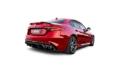 Picture of Akrapovic 17-19 Alfa Romeo Giulia Quadrifoglio Evolution Line Cat Back (Titanium)