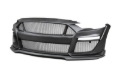 Picture of Anderson Composites 18-19 Ford Mustang Type-ST Fiberglass Front Bumper w/Lip (Req Anderson Fenders)